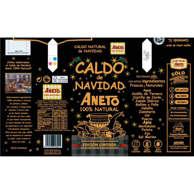 CALDO DE NAVIDAD BRICK 1l.